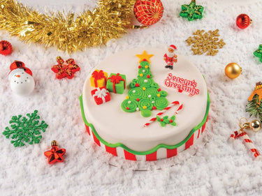 Festive-Themed Plum Cake